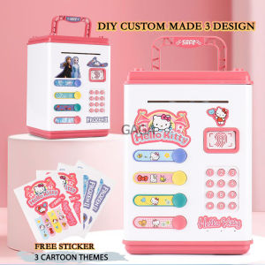 Kids Simulated Face Recognition Automatic Electronic Piggy Bank ATM Password ATM Bank Safe Box Toys Gifts