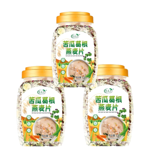 Bitter Melon And Kudzu Root Oatmeal For Diabetics Breakfast Whole Grain Nutritious Oatmeal Suitable For Middle-aged And Elderly Pregnant Women With Diabetes 苦瓜葛根燕麦片