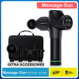 Multi Function Massage Gun High Quality Therapeutic Massager For Sport Massager Machine For Body Massage Pain Relief Electric Massager Massage Slimming Device With BAG