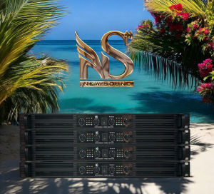 Cục đẩy 4 kênh 1U nguồn xung NewSound KP4610 mạch class D công suất 500W 1 kênh hàng nhập khẩu chính hãng bảo hành 24 tháng