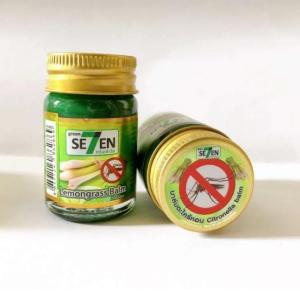 ORIGINAL Green seven se7en Citronella Lemongrass Herbal Massage balm 15g Thailand legit organic new