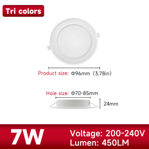 KEYCOOL Down light led for ceiling LED Downlight led for ceiling Pin lights led for ceiling Pin light 3 color room light for Living room dining room bedroom