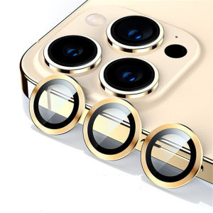 Tempered Glass Metal Ring Camera Lens Screen Protector film For iPhone 11/12/13/14/15 16 Pro Max Plus Phone Rear Lens Protective Film