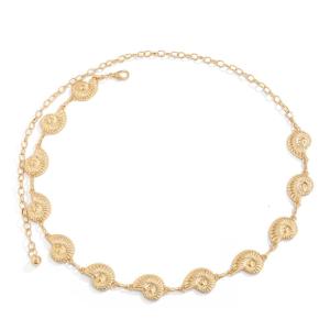 Coastal Theme Adjustable Belly Chain Natural Shell Pearls Waist Chain Elegant Body For Vacation Essential