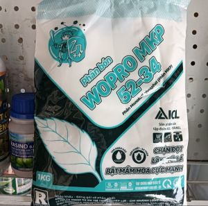 MKP 52-34 gói 1kg sản phẩm của ICL - ISRAEL CTY Trung Hiệp Lợi Phân phối chuyên Chặn Đọt - Làm Già Lá - Phân hóa mần hoa