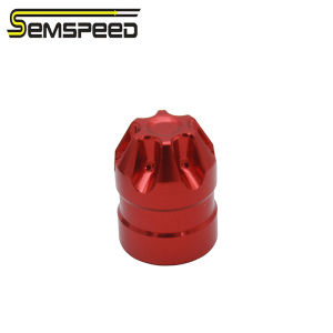 SEMSPEED Wheel Tire Valve Caps Tyre Rim Stem Covers Airdust Waterproof Universal For Yamaha XMAX 400 300 250 125 NMAX V1 V2 Aerox NVX 155 150 125 TMAX 560 530 500