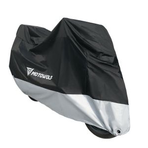 【Factory Price+ 24hrs Ship Out】Original MOTOWOLF Thick Motorcycle Cover 210D