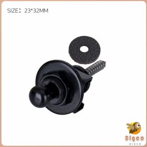 Digeo Guitar Strap Lock Buttons Quick Release Strap Locks Retainer System for ElectricBassAcoustic Guitar