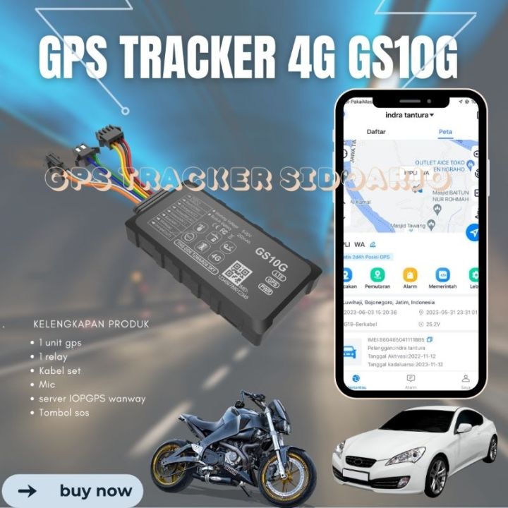GPS TRACKER GS10G WANWAY FREE SERVER BISA MATIKAN MESIN Lazada Indonesia