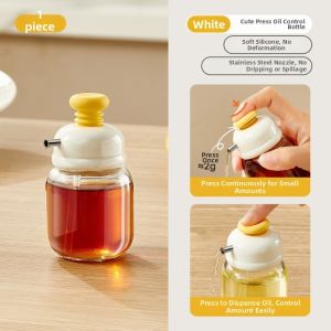 clu One-press control for Effortless press-top oil bottle for mess-free kitchen seasoning ulc