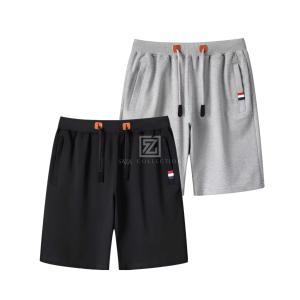 (SAZA) Promo 5 Pcs Celana Pendek Pria Boardshort Distro Baby Terry resleting Premium Fleece