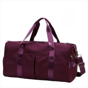 PFPZI Oxford Travel Luggage Bag Multi-functional Short Distance Nylon Duffle Bag Sturdy Multi Layered Gym Shoulder Bag Ladies
