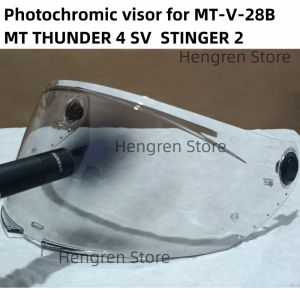 2024Photochromic Helmet visor  for MT THUNDER 4 SV STINGER 2 MT-V-28B Motorcycle Windshield Shield Motorbike Accessories Glasses