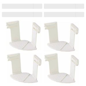HULEQQI 4Pcs Heavy Duty Bed Sheet Holder Invisible Non-slip Bed Sheet Fixed Clips Firm Portable Bed Sheet Grippers Fitted Mattress