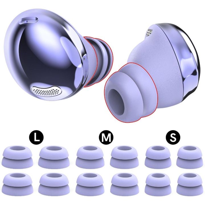 Replacement Eartips Silicone Earbuds Buds Set Earplug