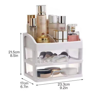 Hengfa Lina Make Up Case Jewelry Container Box Makeup Organizer Drawers Plastic Cosmetic Storage Box Makeup Brush Holder Organizers