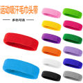 READY STOCK✨ Sports Towel Headband   Sweat-Absorbing Basketball Headband   Terry Hairband   Knitted Headscarf   Elastic Headband. 