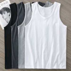Singlet Cowok Dewasa isi 3 Pcs Singlet Pria Polos Warna Kaos Dalam Laki Laki Cotton