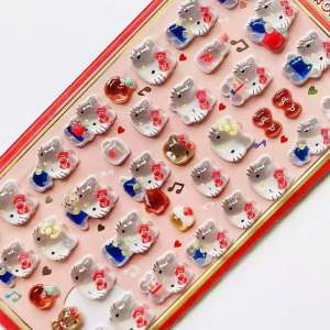 Cartoon squishy stickers Stereo Sanrio Gift Sticker
