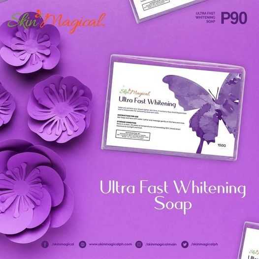 Skin Magical Ultra Fast Whitening Soap 150g Lazada PH