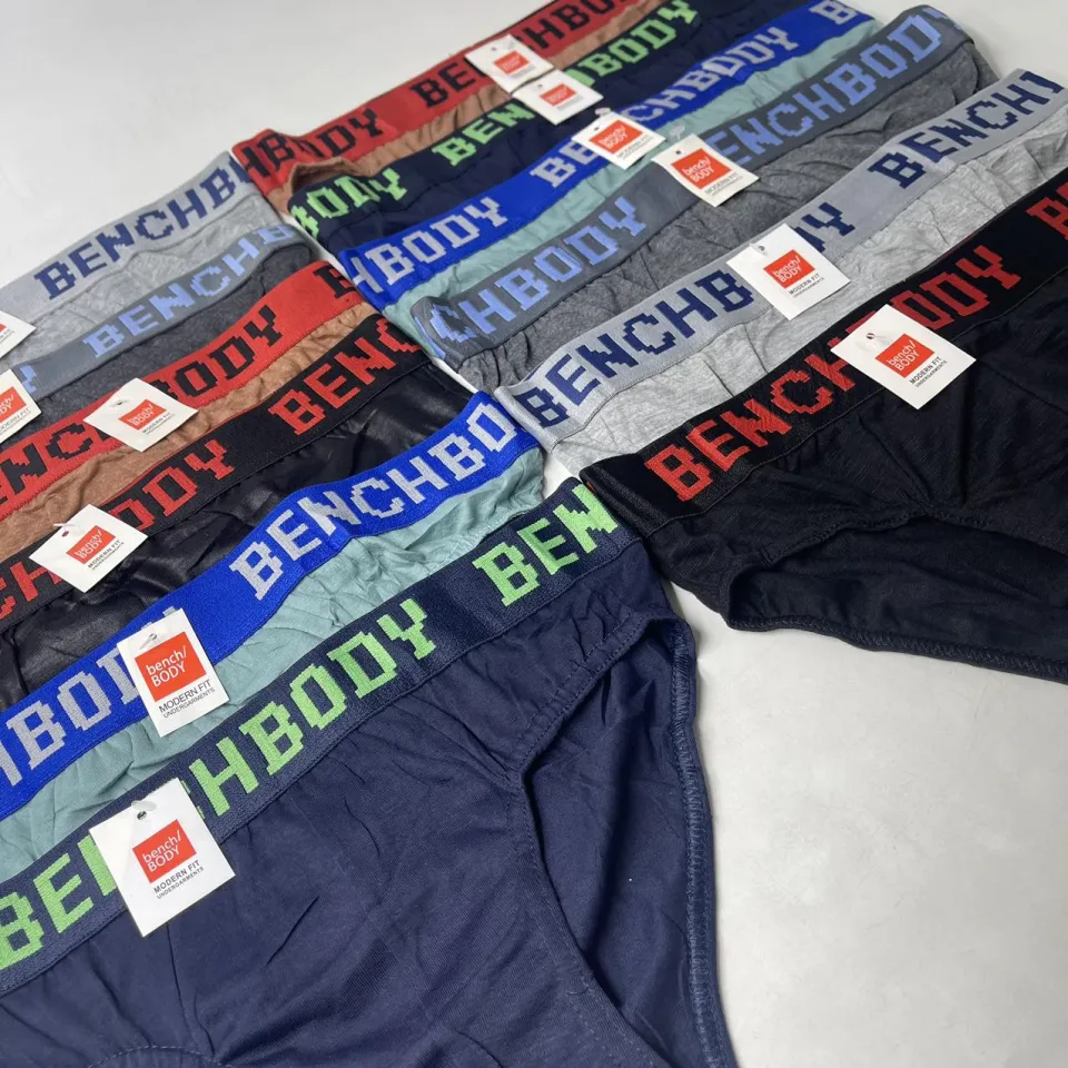 Bench 12pcs Cotton underwear brief for men briefs high-quality