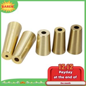 BAREN Foot Solid Brushed เหล็กโต๊ะเก้าอี้กระบอกฝาครอบป้องกันการตกแต่งด้านล่างแผ่นปลอดภัย