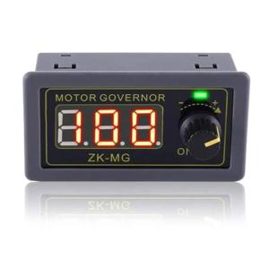 สวิตช์หมุนปรับได้5V 12V 24V คอนโทรลเลอร์ควบคุมตัวควบคุมความเร็ว Motor Listrik พร้อมโมดูลคนขับ