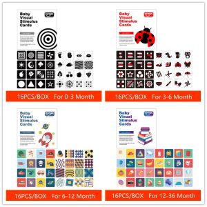 Montessori Black And White Cards Early Education Visual Stimulation Card Baby Color Training Toy