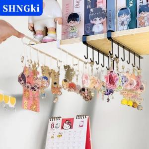 [COD] 🔥🔥🔥SHNGki Keychain treo mặt dây hiển thị giá lưu trữ Giá xoay giá tóc vòng sợi dây thừng Máy tính để bàn hoàn thiện chủ cho bông tai đồng hồ