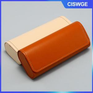 CISWGE PU Da kính trường hợp xách tay người đàn ông phụ nữ Kính mát kính quang học hộp lưu trữ chống áp lực Kính mắt Túi phụ kiện