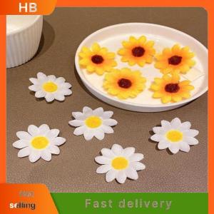 HB 10Pcs Sweet Flower Hairpins Colorful Sunflower Side Bangs Clips Suitable For Daily Use As Hair Accessories Gifts