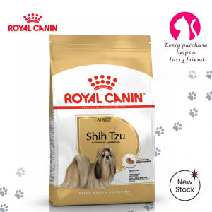 Royal Canin Dry Dog Food Shih Tzu Adult 1.5kg | Small Breed Specific Nutrition | Enriched with Omega 3 & Borage Oil for Long Hair Maintenance | Easy-to-Chew Kibble Design | Stool and Odor Reduction Formula | Dog Kibbles for Adult Shih Tzu [New Stock]
