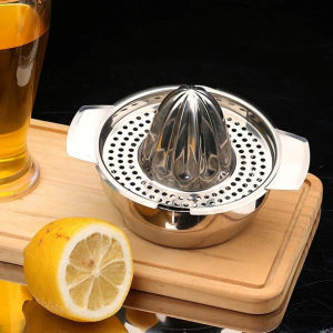 Dụng Cụ Máy Ép Cam Vắt Chanh Inox Bằng Tay Vắt Kiệt Nước. Bộ Bát Vắt Cam Có Lưới Lọc. Đầu Núm Vắt Cam Lọc Hạt Và Xơ Cam