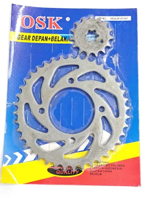 Gear Gir Pres Set Depan Belakang Vega ZR / Vega Force
