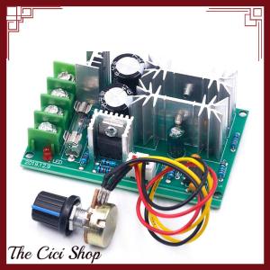 [The Cici Shop] Dc 10-60V điều khiển tốc độ động cơ điều chỉnh PWM tốc độ động cơ điều khiển chuyển đổi 20A
