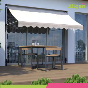 กันสาดหน้าต่าง กันสาดร้านค้า กันสาดพับเก็บได้ ติดตั้งง่าย ไม่ต้องเจาะรู ช่วยป้องกันความร้อนจากแสงแดดและฝนตก