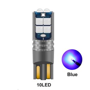 【TOYOTA】 Front Small Headlight 1PC T10/W5W 10LED Bulb Side Door Car Boot License Plate Light Red White Orange for Vios