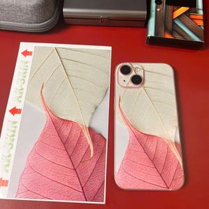 Miếng Dán Skin chiếc lá Lưng Viền Rời Cho iPhone 12 - 16 Pro Max Bảo Vệ Toàn Diện..