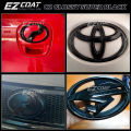 SUPER BLACK 钢琴黑(For Delete Chrome)(EZ Coat C2 Glossy Super Black chrome colour paint). 