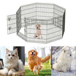 Outdoor dog fence pet fence dog cage small medium dog indoor outdoor folding cage cat cage cat fence 小狗围栏