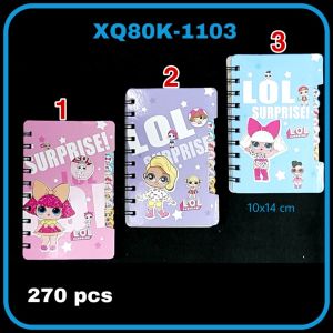 Buku Notes Spiral +Index 80K/Notebook / Notebook Spiral/Buku Catatan