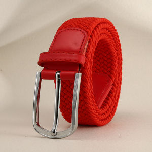 GIANTSHOP เข็มขัดถัก ผ้าแคนวาส ยืดหยุ่น 7 สี (M-1313)