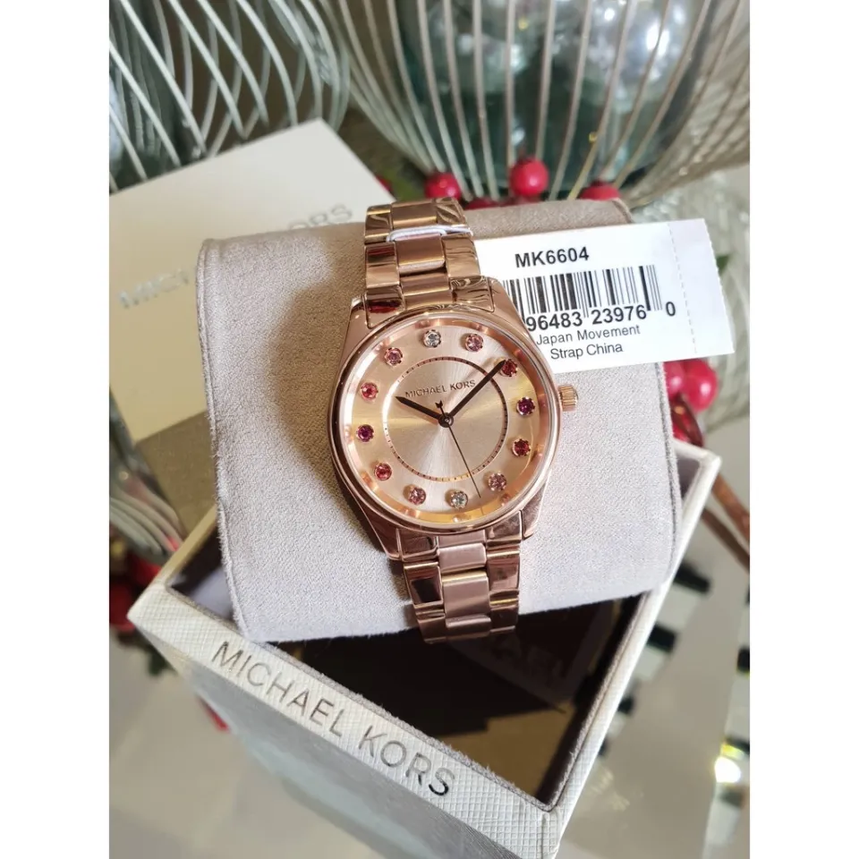 Michael kors colette watch rose gold hotsell