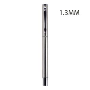 TANTUANG 0.38/0.8/1.3mm Tip Fountain Pen Smooth Writing Metal Writing Signature Pen Durable Curved Nib Calligraphy Pen Students