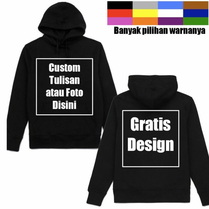 Custom sales sweater satuan