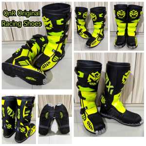 PROMO Sepatu RNL Racing - Sepatu Trail Cross RNL YELLOW BLACK - Sepatu Motocross RNL Terlaris - BISA COD Sepatu Trabas RNL Gesper 4 - Sepatu RNL Original - Sepatu Enduro MX RNL