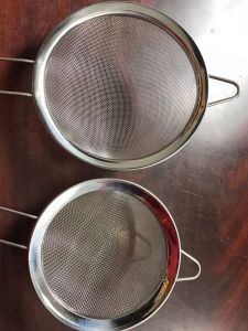 PROMO Saringan Teh Stainless PJM115-116 Ukuran 12 & 14/Saringan minyak + teh + kopi stainless steel