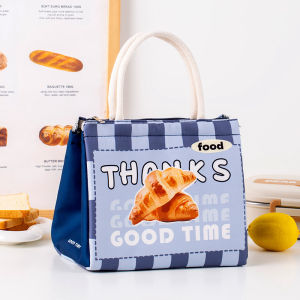 MP1482 Tas Bekal Makan Aluminium Foil Tebal Lunch Cooler Bag Tahan Panas Dan Dingin