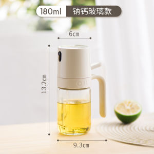 Oil Spray Pot Kitchen Household Glass Spray Oil Spray Pot Leakproof Oil Can Air Fryer Spray Bottle
