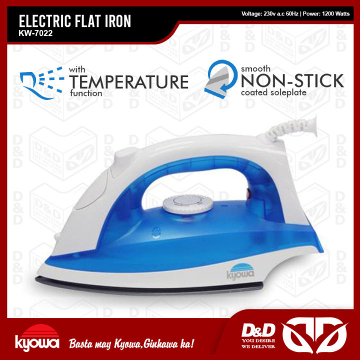 D&D KYOWA Flat Iron for Clothes with Water Spray Function (KW